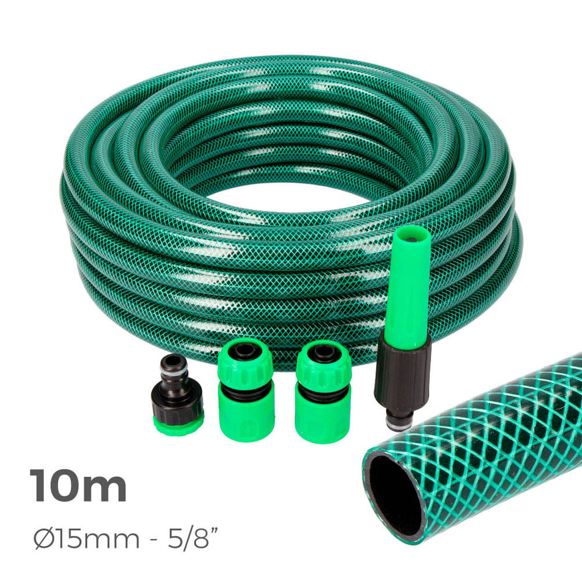 Slang EDM 74068 basic line PVC Ø 19 mm (10 m) (5 antal)
